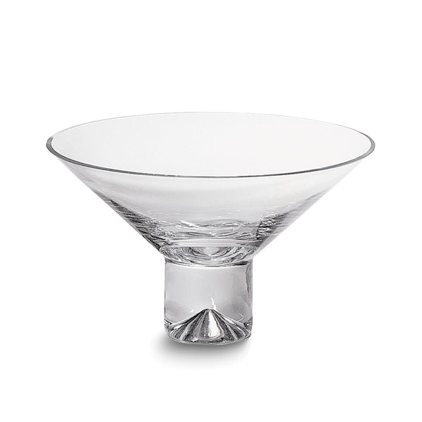 Badash Handcrafted Lead-free Crystal Monaco Pedestal Bowl