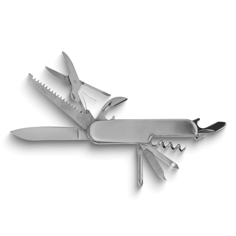 9 Function Stainless Steel Pocket Knife