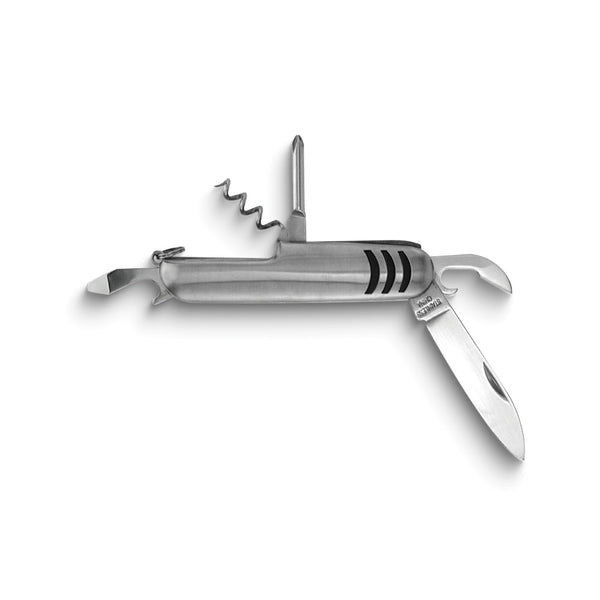 Five Function Stainless Steel Pocket Knife