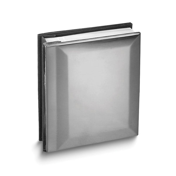 Pewter Finish Solid Cover (Holds 100 - 4x6 Photos) Photo Album