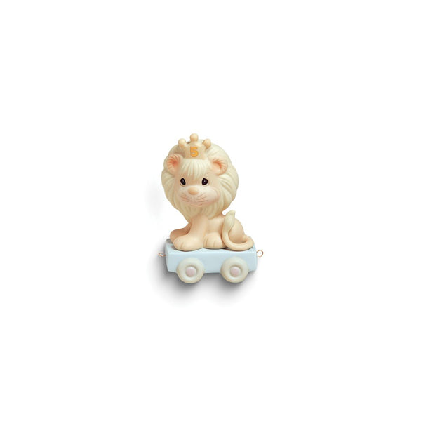 Precious Moments This Day Is Something To Roar About Age Five Lion Porcelain Figurine