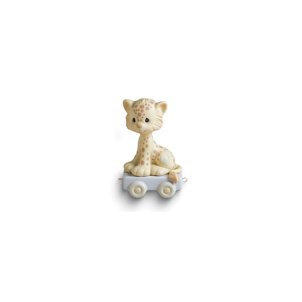 Precious Moments Wishing You Grr-eatness Age Seven Tiger Porcelain Figurine