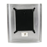 25 YEARS TOGETHER 1st Corinthians 13 Verse 3x3.5 Photo Frame with Mini Wedding Rings Accent
