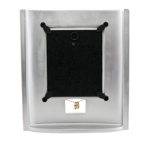 Silver-tone Resin Stone 50 YEARS TOGETHER 1st Corinthians 13 Verse 3x3.5 Photo Frame