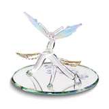 Butterfly BELIEVE IN MIRACLES Handcrafted Glass Figurine