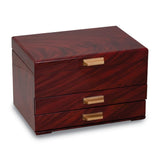 Mahogany Finish Jewelry Box