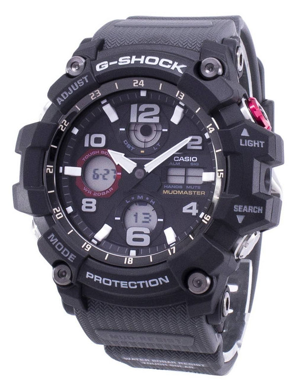 Casio G-Shock Mudmaster Tough Solar 200M GSG-100-1A8 GSG100-1A8 Men's Watch
