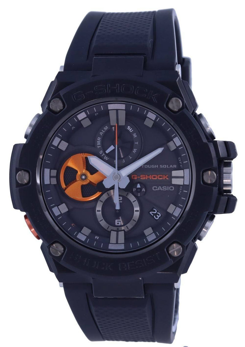 Casio G-Shock G-Steel Analog Digital Solar Powered GST-B100B-1A4 GSTB100B-1A4 200M Men's Watch