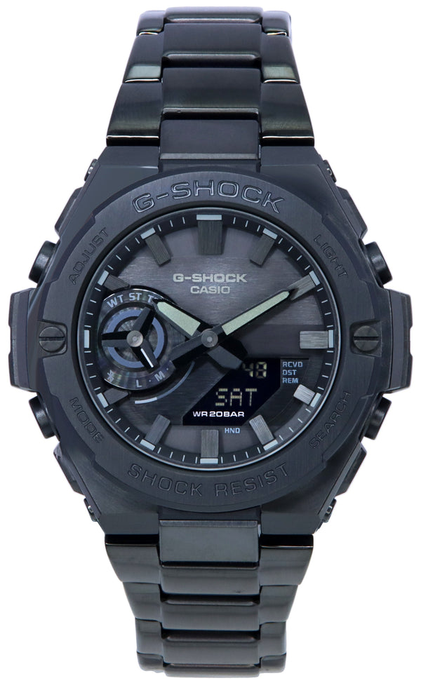Casio G-Shock G-Steel Mobile link Analog Digital Solar GST-B500BD-1A GSTB500BD-1 200M Men's Watch