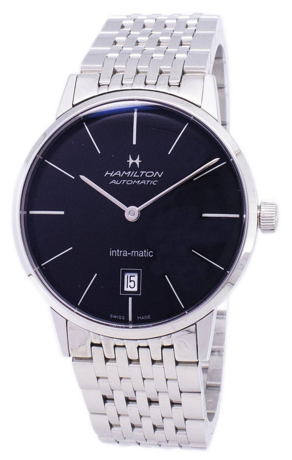 Hamilton Automatic Black Dial H38455131 Men's Watch