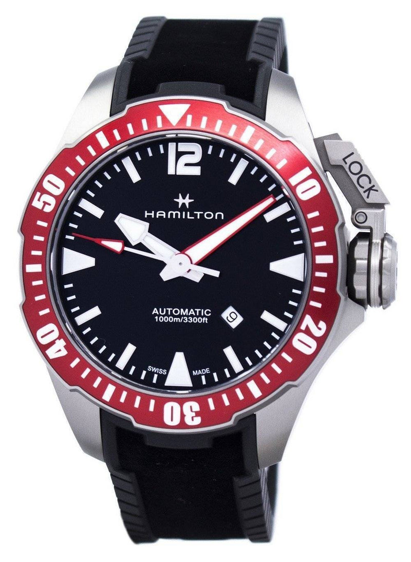 Hamilton Khaki Navy Frogman Automatic H77805335 1000M Men's Watch