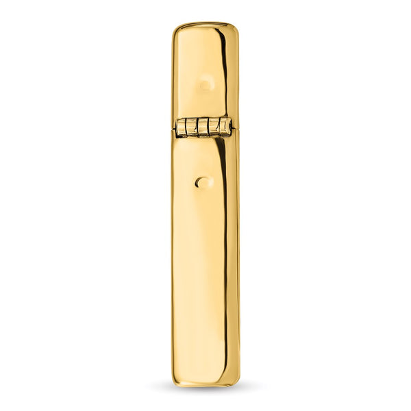 Zippo Venetian Floral Design with Engravable Rectangle High Polish Brass Lighter