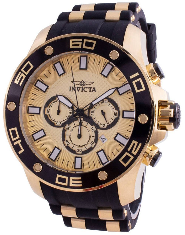 Invicta Pro Diver SCUBA 26088 Quartz Chronograph Men's Watch