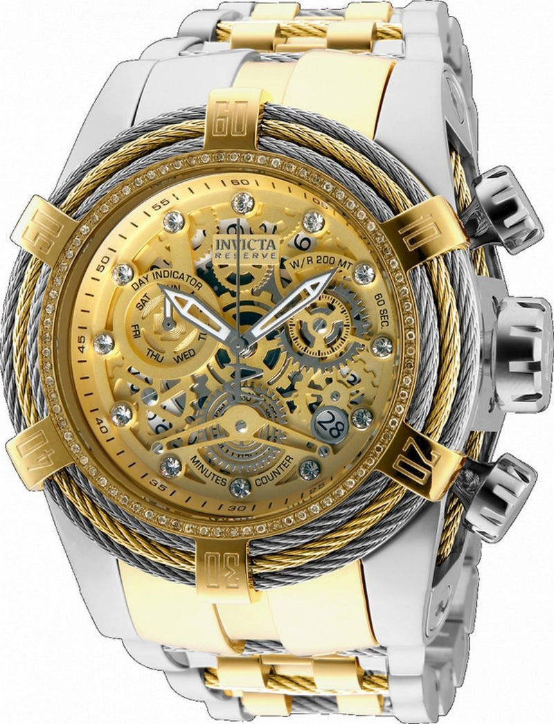 Invicta Reserve Bolt 30070 Quartz Chronograph Diamond Accents 200M Men's Watch