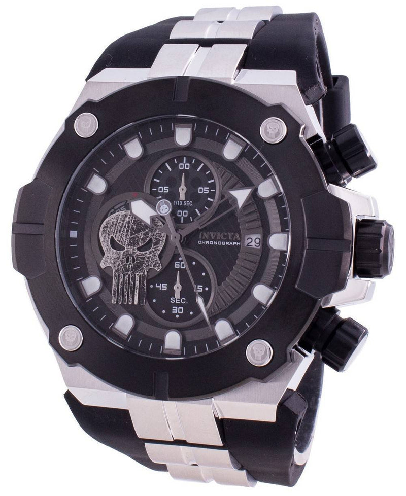 Invicta Marvel Punisher 30316 Quartz Chronograph Limited Edition 200M Men's Watch