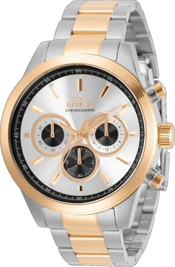Invicta Speciality Chronograph Silver Dial Quartz 30983 100M Men's Watch