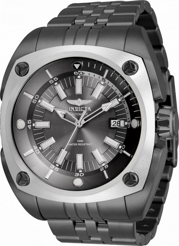 Invicta Reserve Charcoal Dial Stainless Steel Automatic 32067 100M Men's Watch
