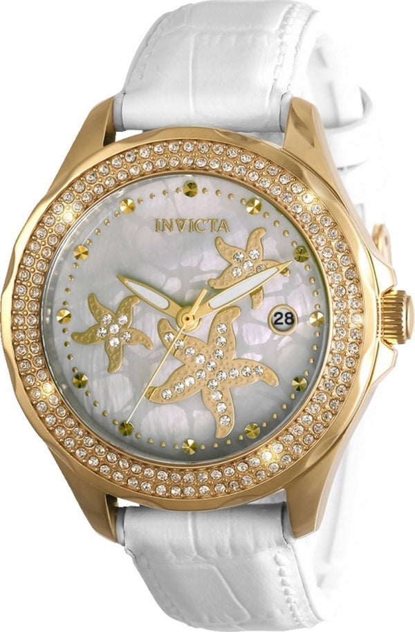 Invicta Wildflower Ocean Voyage 32666 Quartz Diamond Accents 100M Women's Watch