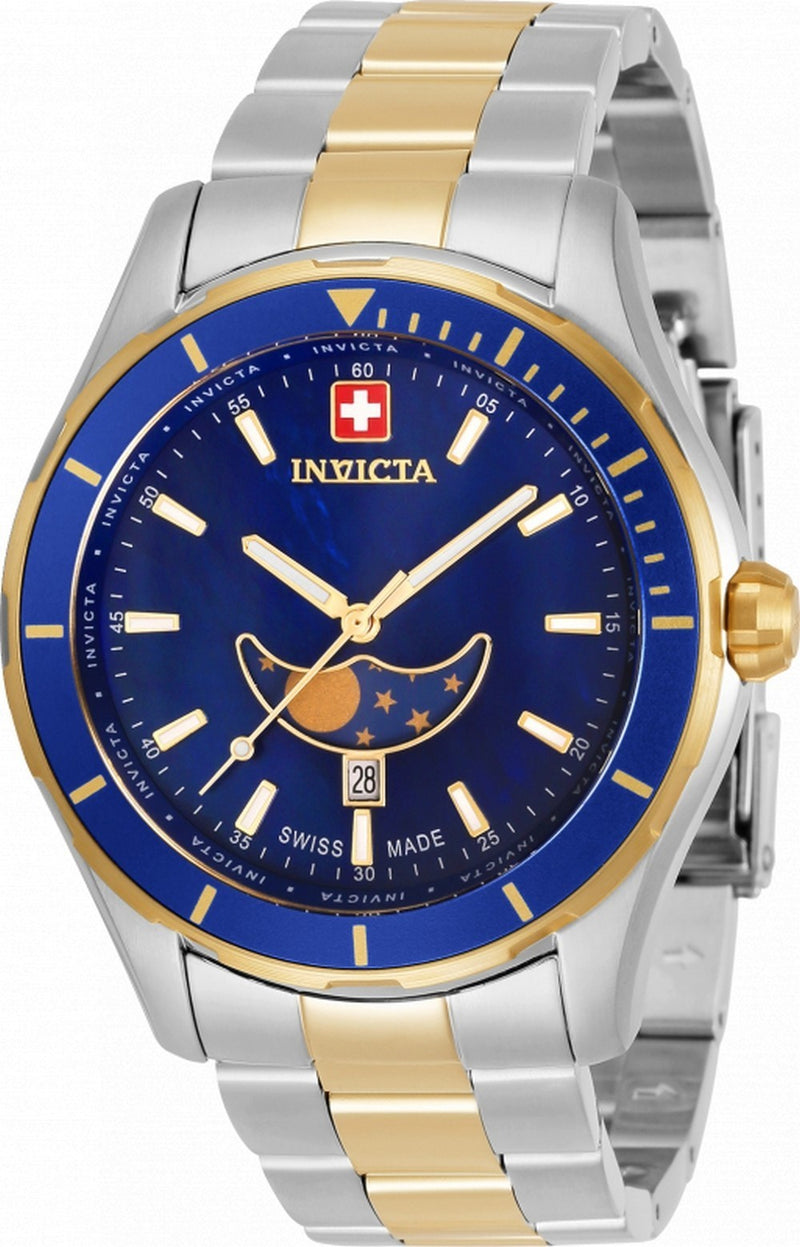 Invicta Pro Diver Moon Phase Quartz 33467 100M Men's Watch