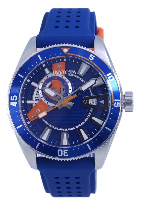 Invicta Pro Diver Silicon Blue Dial Automatic 33511 100M Men's Watch