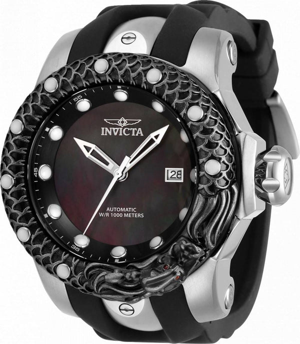 Invicta Venom Mother Of Pearl Dial Automatic 33598 1000M Diver's Men's Watch