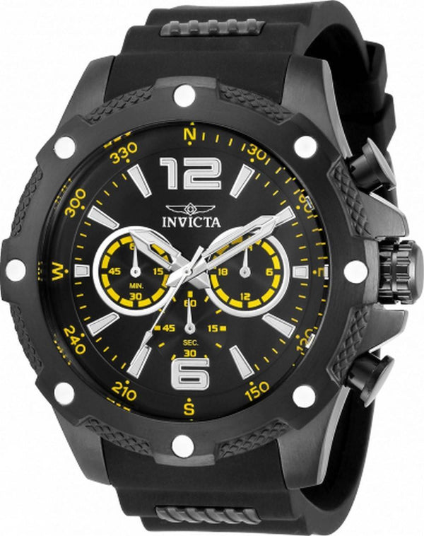 Invicta I-Force Chronograph Black Dial Quartz 34021 100M Men's Watch