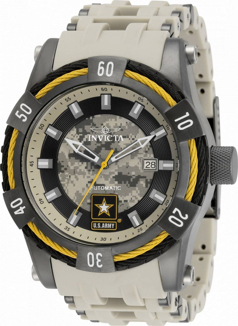 Invicta U.S. Army Camouflage Dial Automatic 34108 100M Men's Watch