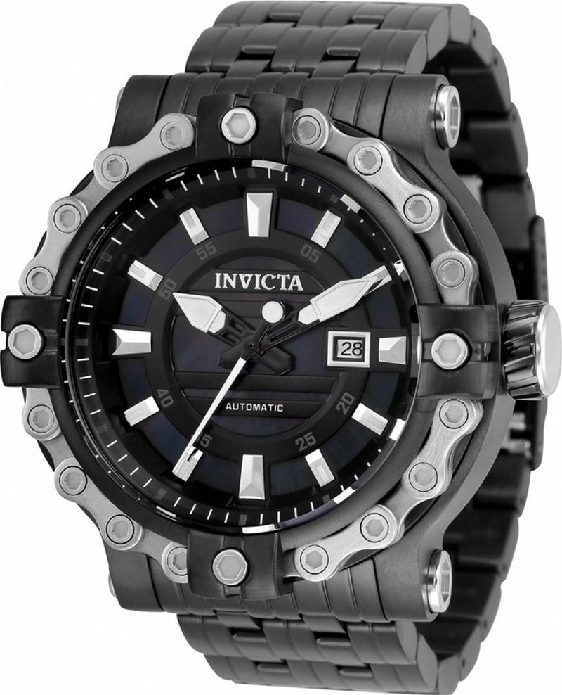 Invicta Excursion Black Dial Stainless Steel Automatic 35181 100M Men's Watch