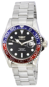 Invicta Pro Diver Professional Black Dial Quartz Diver's 36545 200M Men's Watch