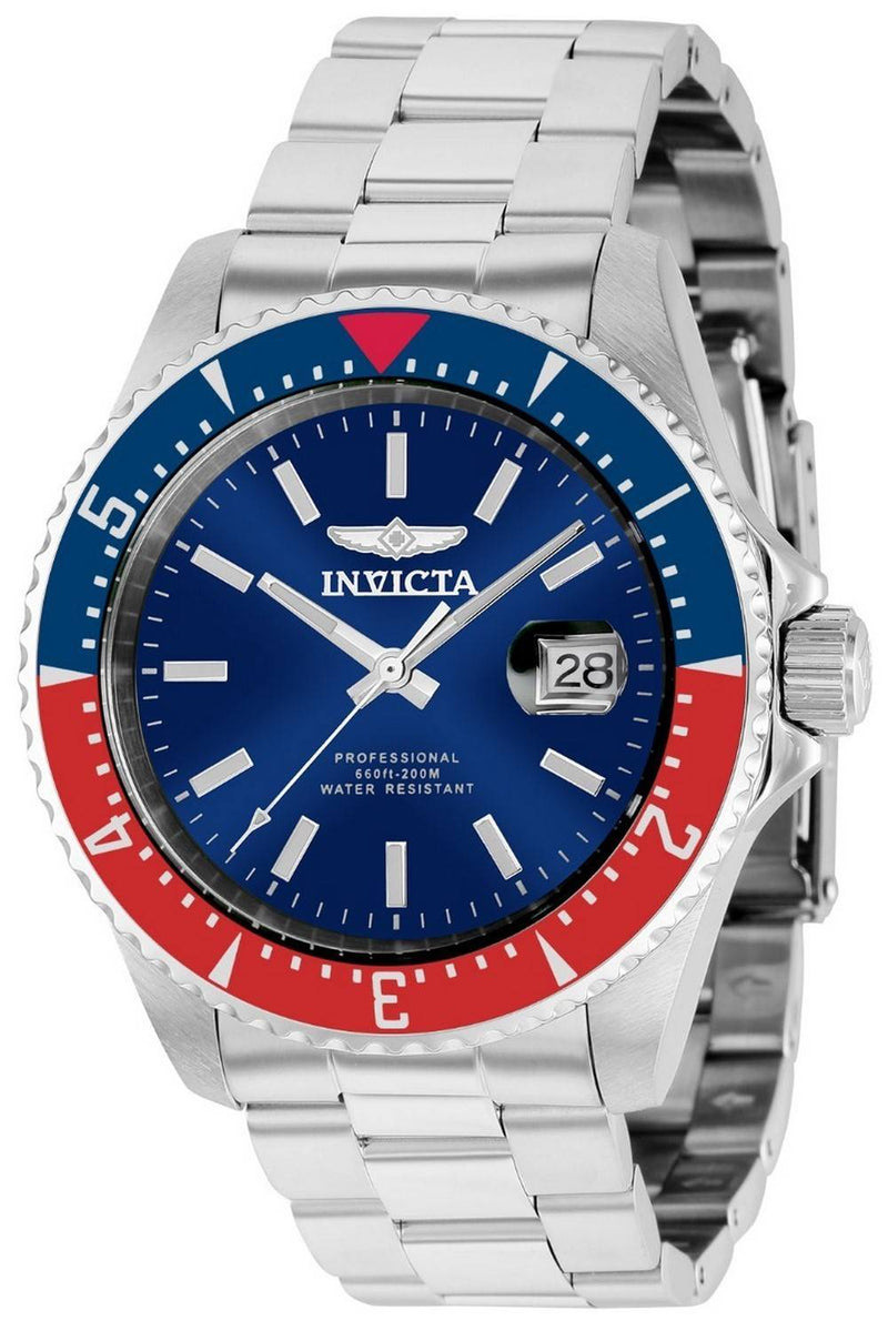 Invicta Pro Diver Blue Dial Automatic Diver's 36784 200M Men's Watch