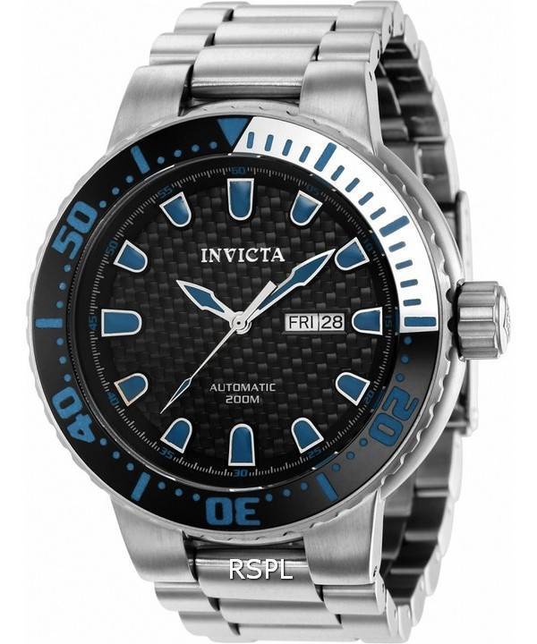 Invicta Pro Diver Black Dial Automatic Diver's 37438 200M Men's Watch