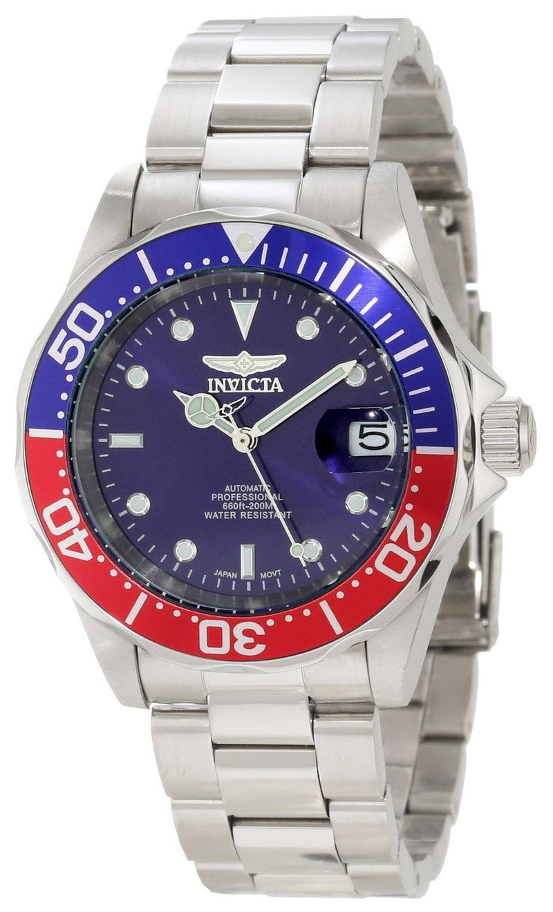 Invicta Pro Diver Automatic 200M Blue Dial 5053 Men's Watch