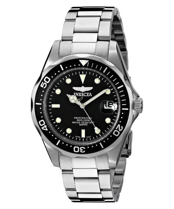 Invicta Pro Diver 200M Quartz Black Dial 8932 Men's Watch