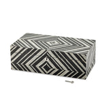 Brazilian Wild Walnut Veneer Locking Jewelry Box
