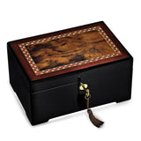 Italian Inlaid Wood Jewelry Box