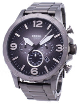 Fossil Nate Chronograph Smoke Grey Dial JR1437 Men's Watch