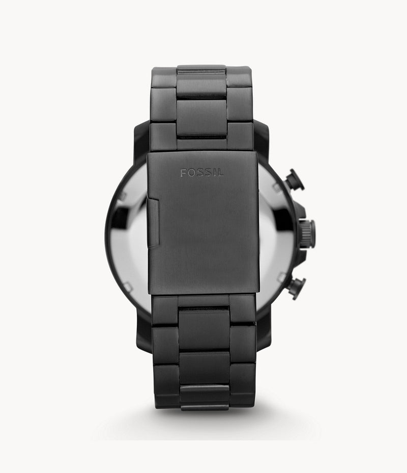 Fossil Nate Chronograph Smoke Grey Dial JR1437 Men's Watch
