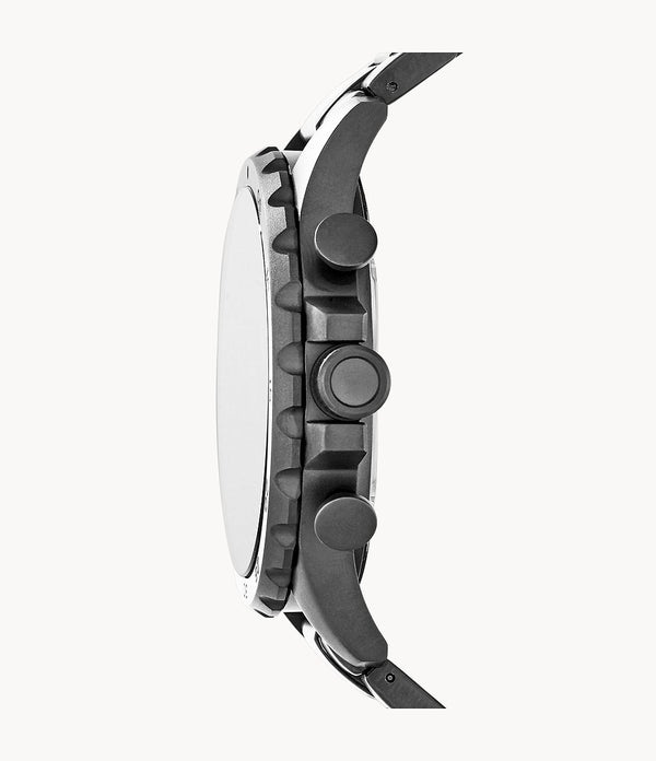 Fossil Nate Chronograph Smoke Grey Dial JR1437 Men's Watch
