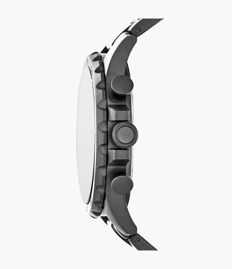 Fossil Nate Chronograph Smoke Grey Dial JR1437 Men's Watch