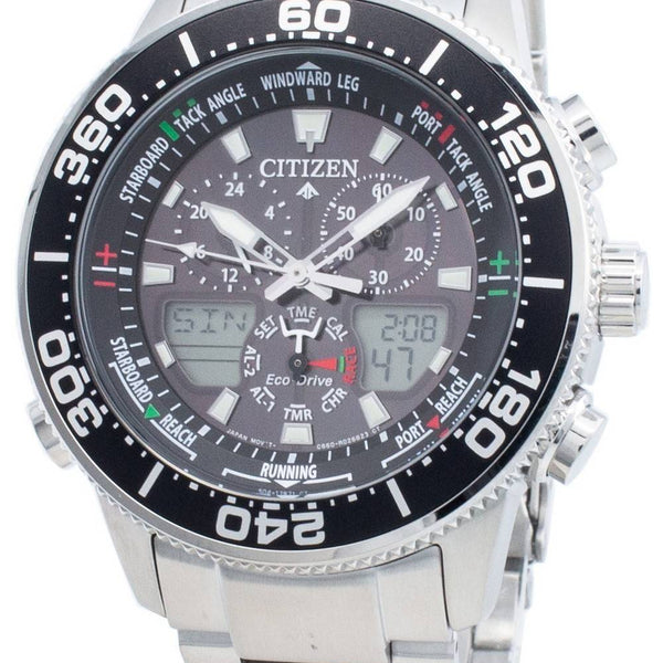Citizen PROMASTER Marine Eco-Drive JR4060-88E Chronograph 200M