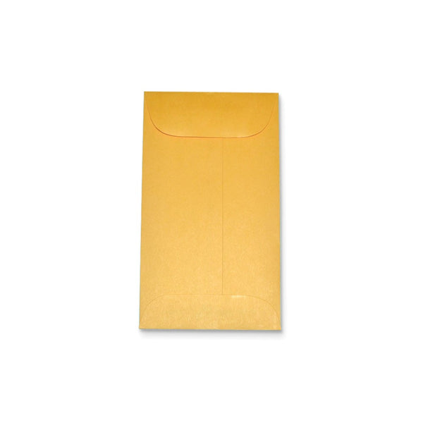 Box/500 #6 Kraft Coin 6inx3.5in Envelopes
