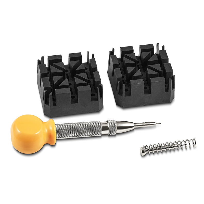 Spring-Loaded Band Link Pin Removing Tool System