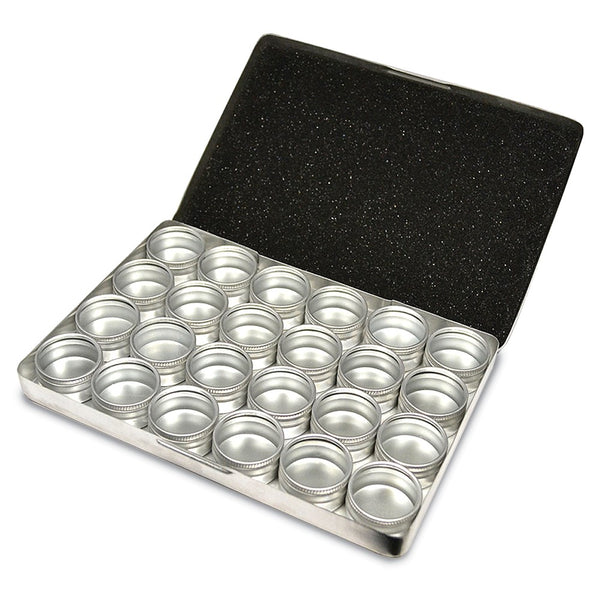 24pc. Round Canister Set and Storage Box