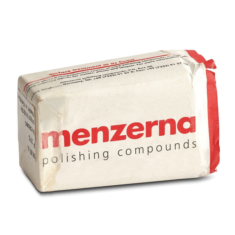 250 gm. Bar Menzerna Medium White Polishing Compound