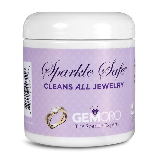 GemOro Sparkle Safe Jewelry Cleaner, Jar