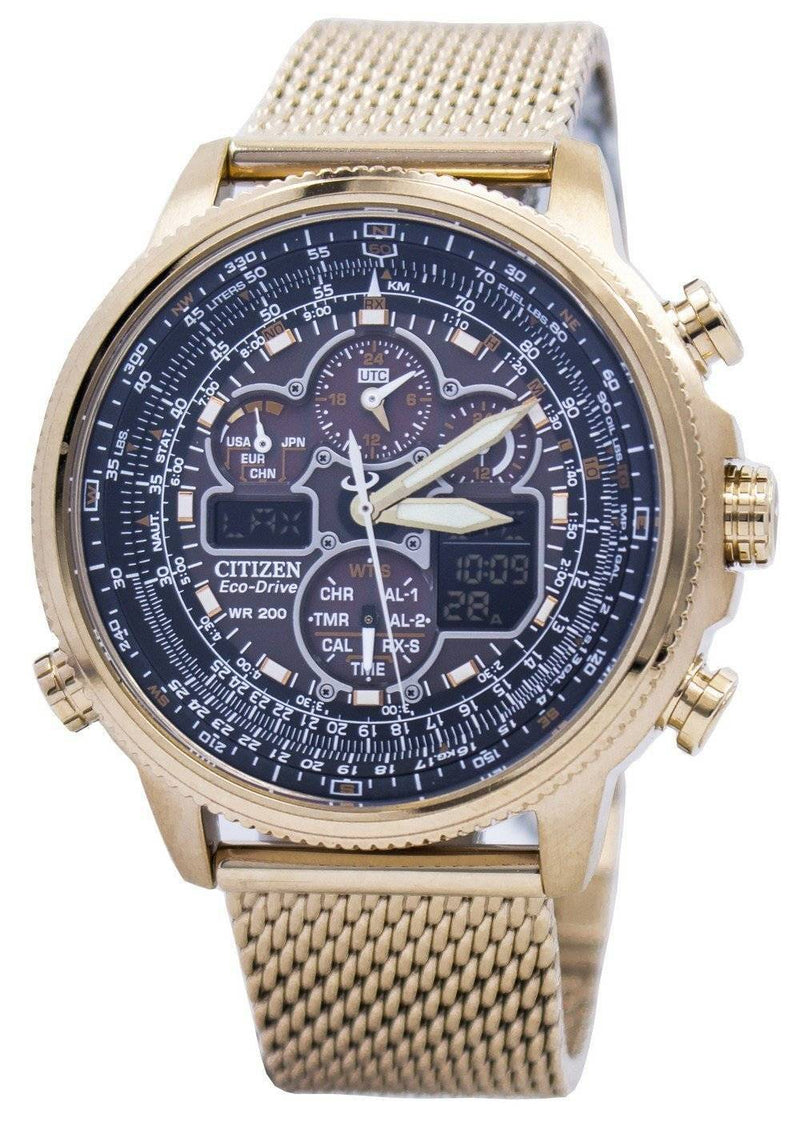 Citizen Navihawk A-T Eco-Drive Chronograph JY8033-51E Men's Watch