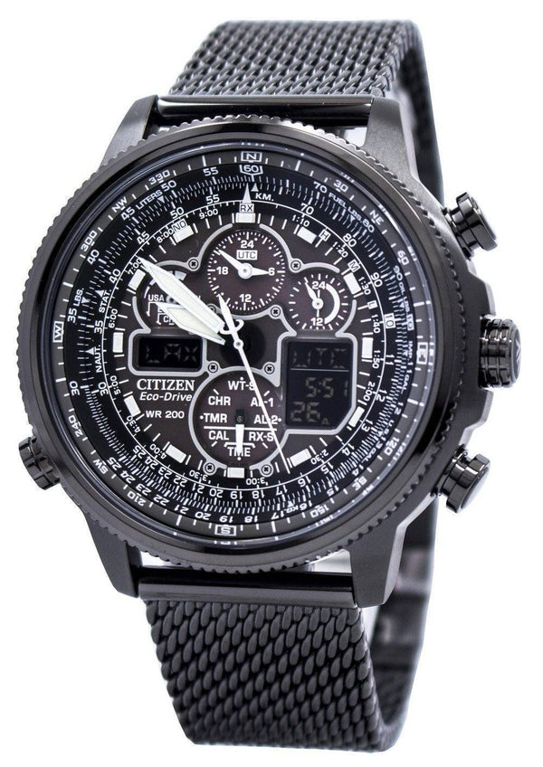 Citizen Navihawk A-T Eco-Drive Chronograph JY8037-50E Men's Watch