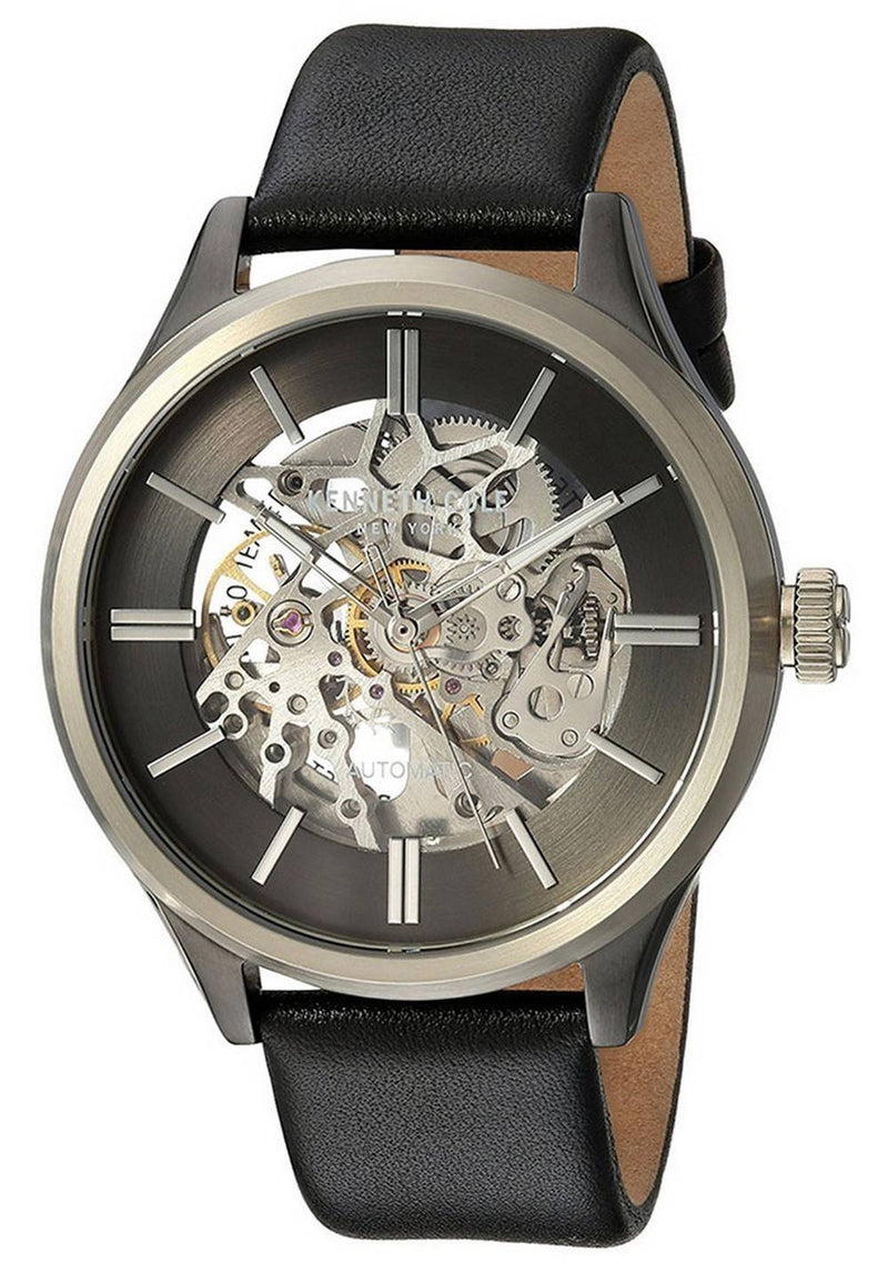 Kenneth Cole Skeleton Brown Dial Automatic KC15171004 Men's Watch