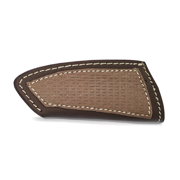 Luxury Giftware Damascus Steel 256 Layer Fixed Blade Staghorn Handle Hunting Knife with Leather Sheath and Gift Box