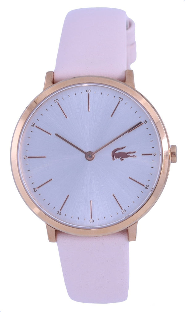 Lacoste Moon Rose Gold Tone Stainless Steel Silver Dial Quartz LA-2000948.G Women's Watch